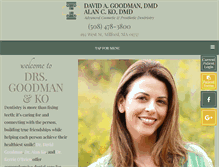Tablet Screenshot of goodmanko.com